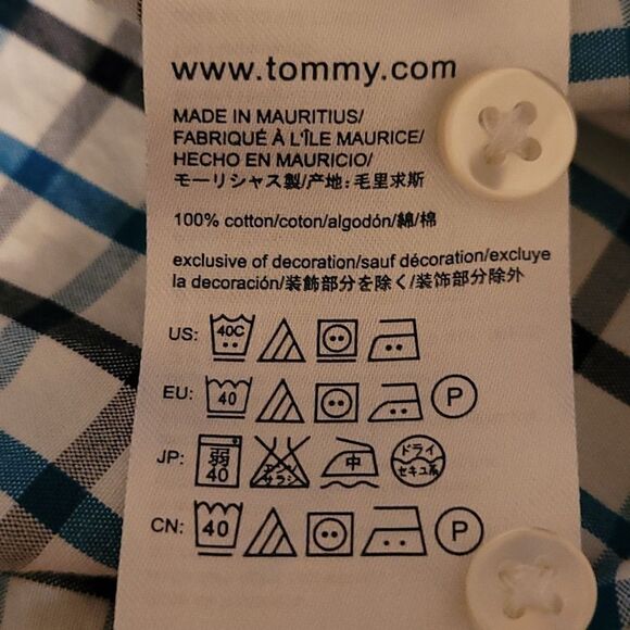 Tommy‎ Hilfiger men's long sleeve button up shirt - Picture 5 of 5